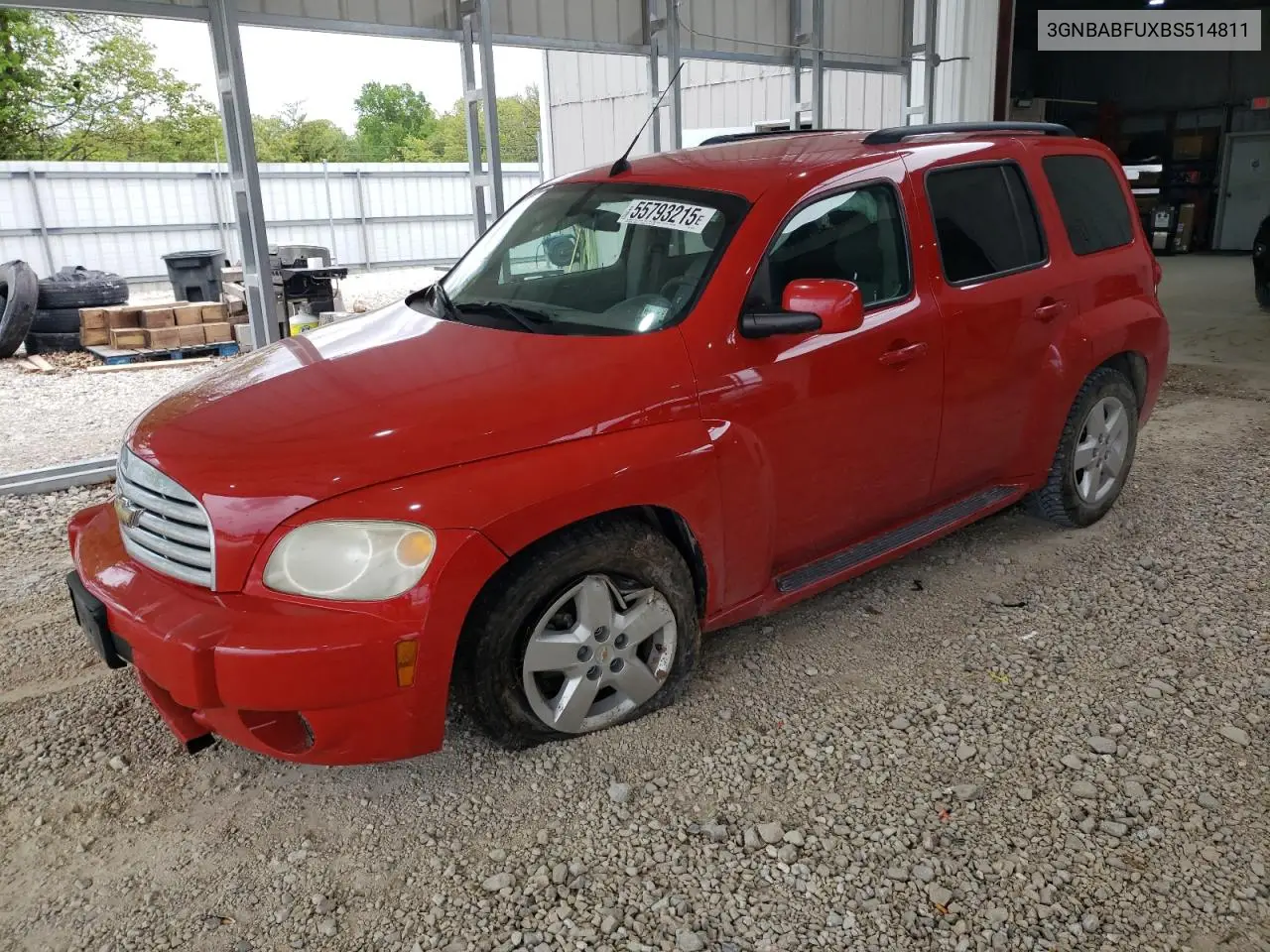 2011 Chevrolet Hhr Lt VIN: 3GNBABFUXBS514811 Lot: 55793215