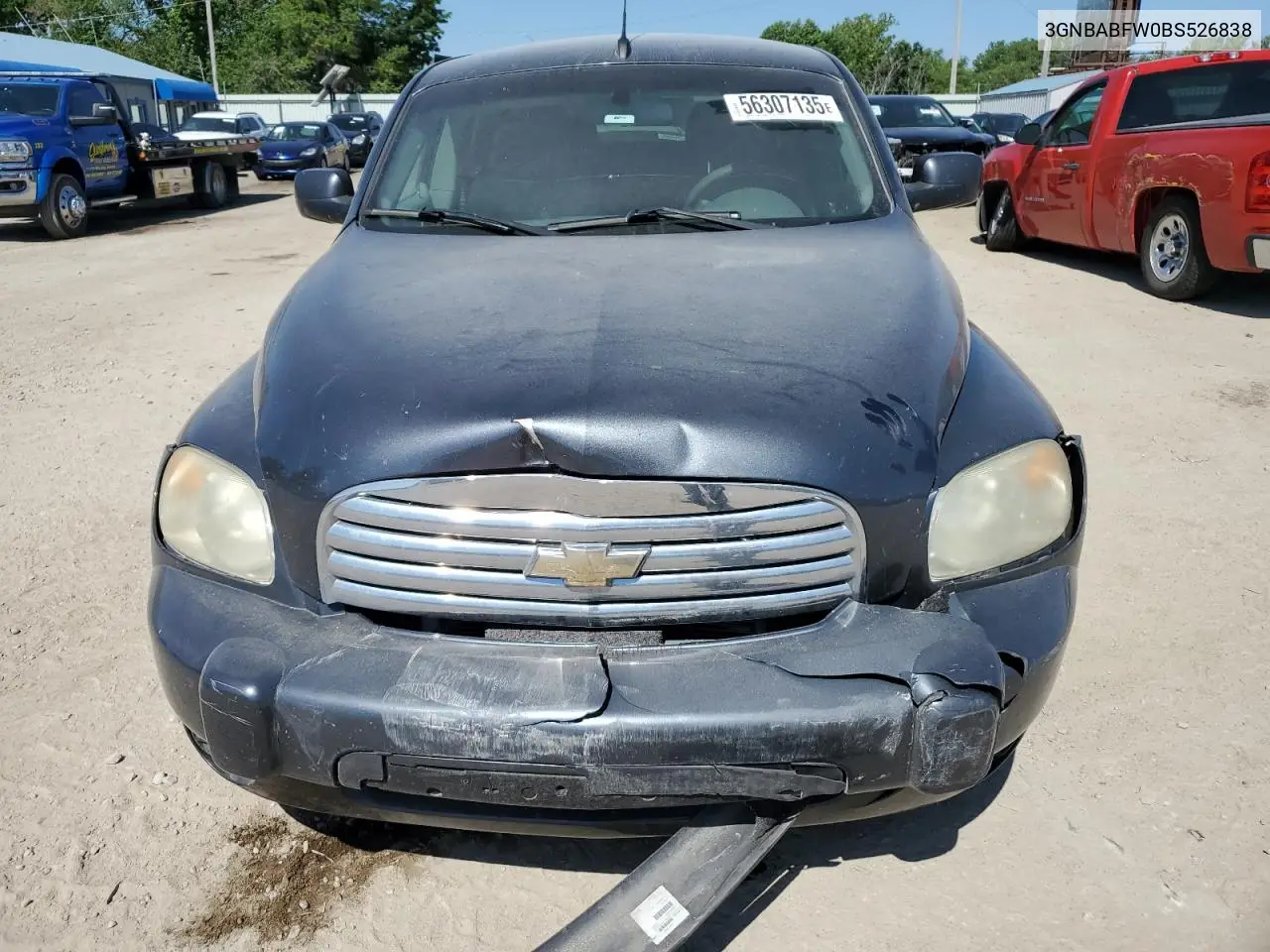 2011 Chevrolet Hhr Lt VIN: 3GNBABFW0BS526838 Lot: 56307135