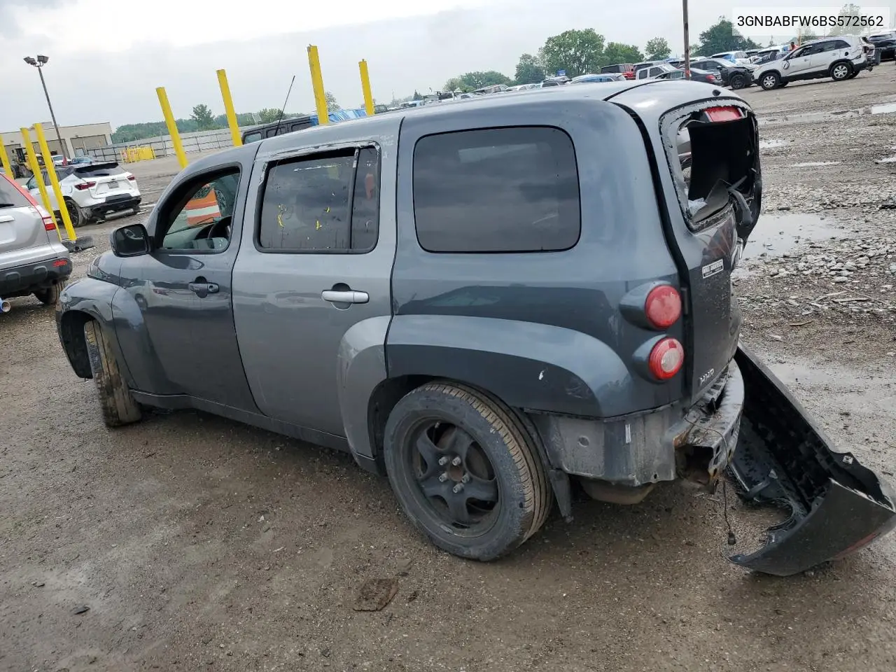 2011 Chevrolet Hhr Lt VIN: 3GNBABFW6BS572562 Lot: 58637135