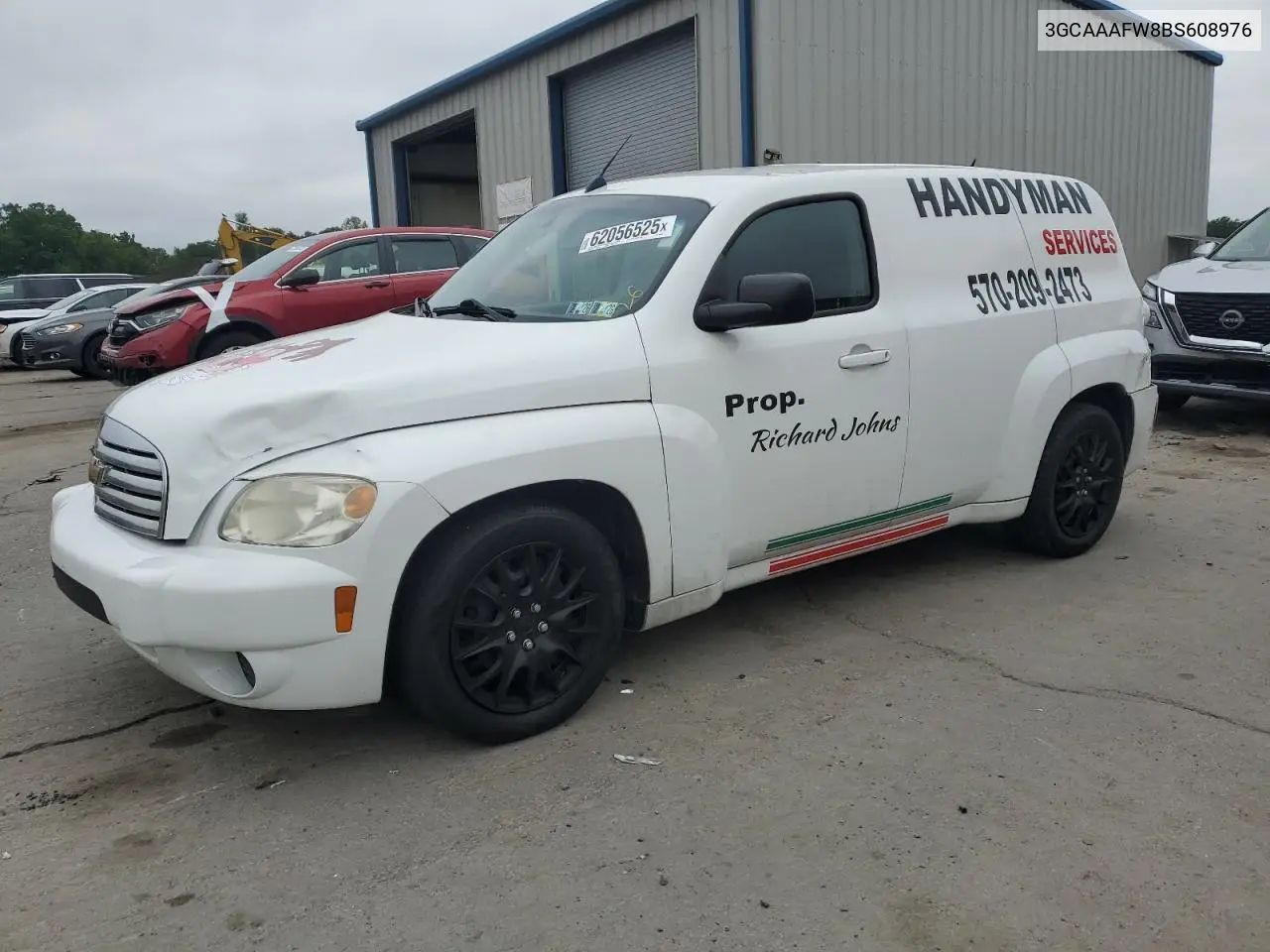 2011 Chevrolet Hhr Panel Ls VIN: 3GCAAAFW8BS608976 Lot: 62056525