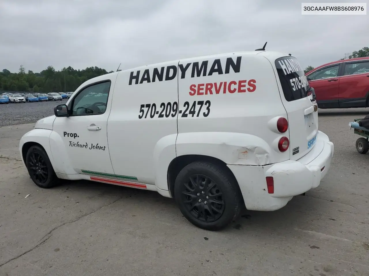 2011 Chevrolet Hhr Panel Ls VIN: 3GCAAAFW8BS608976 Lot: 62056525