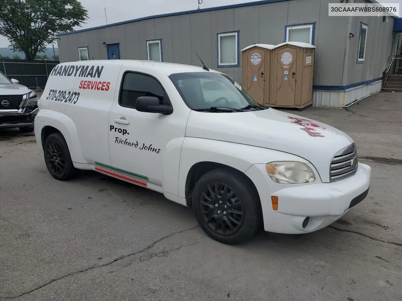 2011 Chevrolet Hhr Panel Ls VIN: 3GCAAAFW8BS608976 Lot: 62056525
