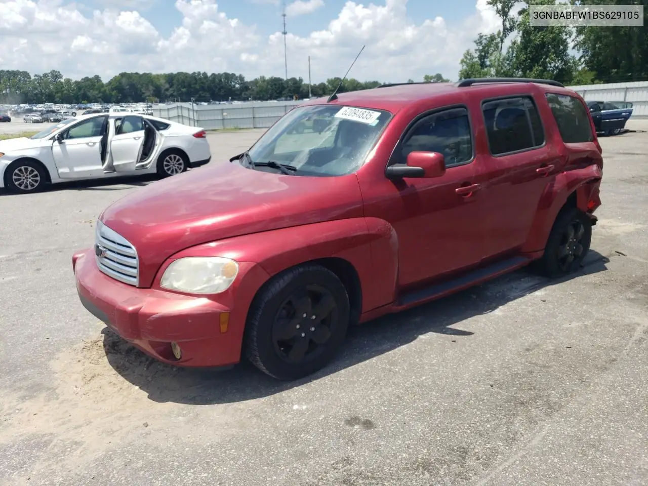 2011 Chevrolet Hhr Lt VIN: 3GNBABFW1BS629105 Lot: 62094835