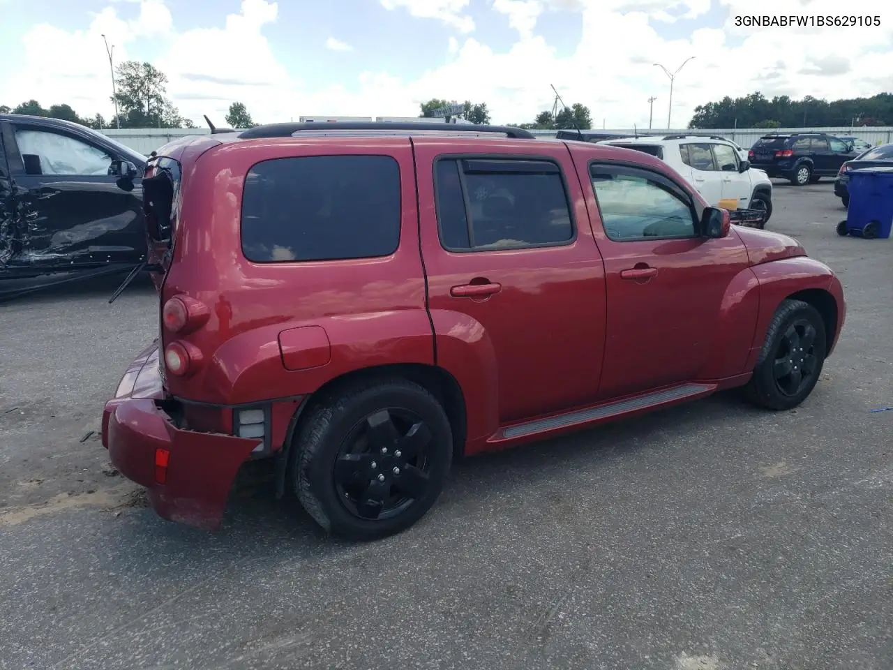 2011 Chevrolet Hhr Lt VIN: 3GNBABFW1BS629105 Lot: 62094835