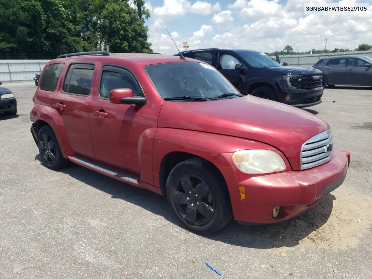 2011 Chevrolet Hhr Lt VIN: 3GNBABFW1BS629105 Lot: 62094835