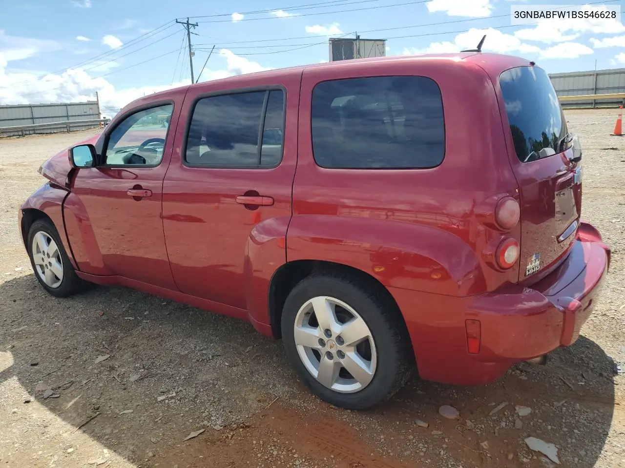 2011 Chevrolet Hhr Lt VIN: 3GNBABFW1BS546628 Lot: 63216675