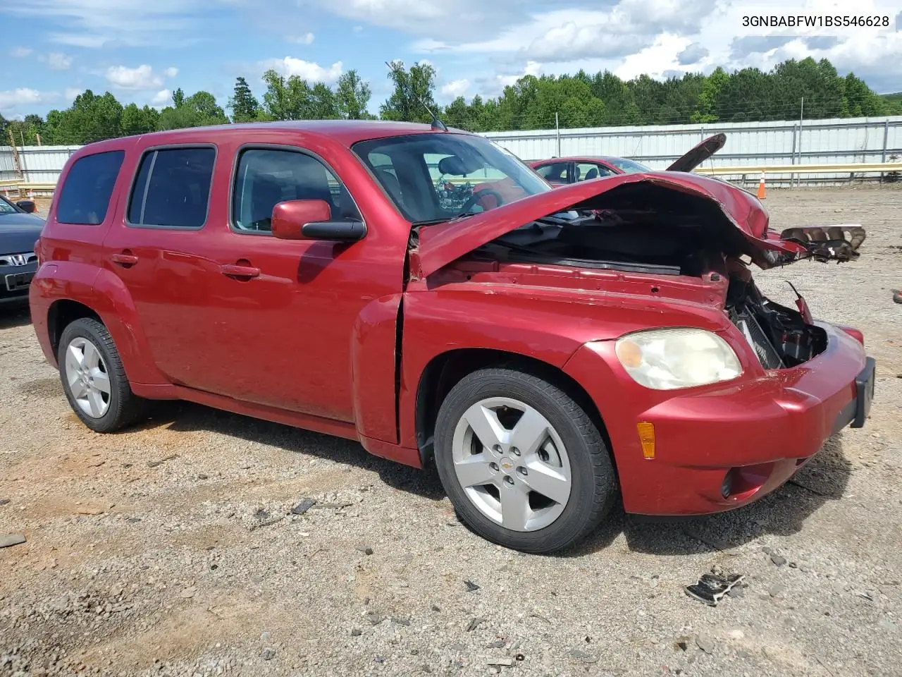 2011 Chevrolet Hhr Lt VIN: 3GNBABFW1BS546628 Lot: 63216675
