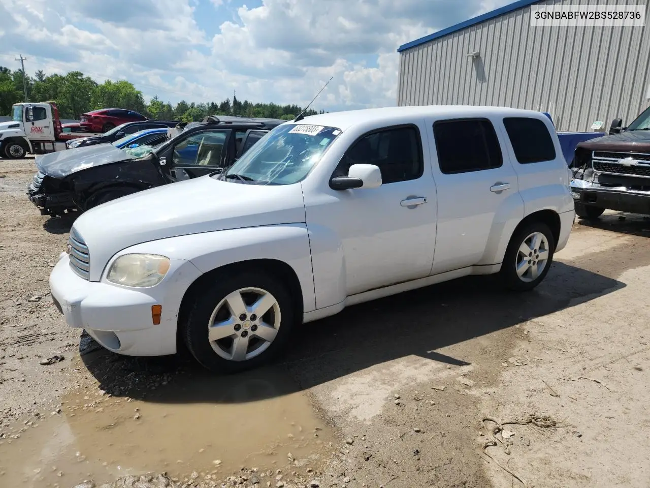 2011 Chevrolet Hhr Lt VIN: 3GNBABFW2BS528736 Lot: 63275805