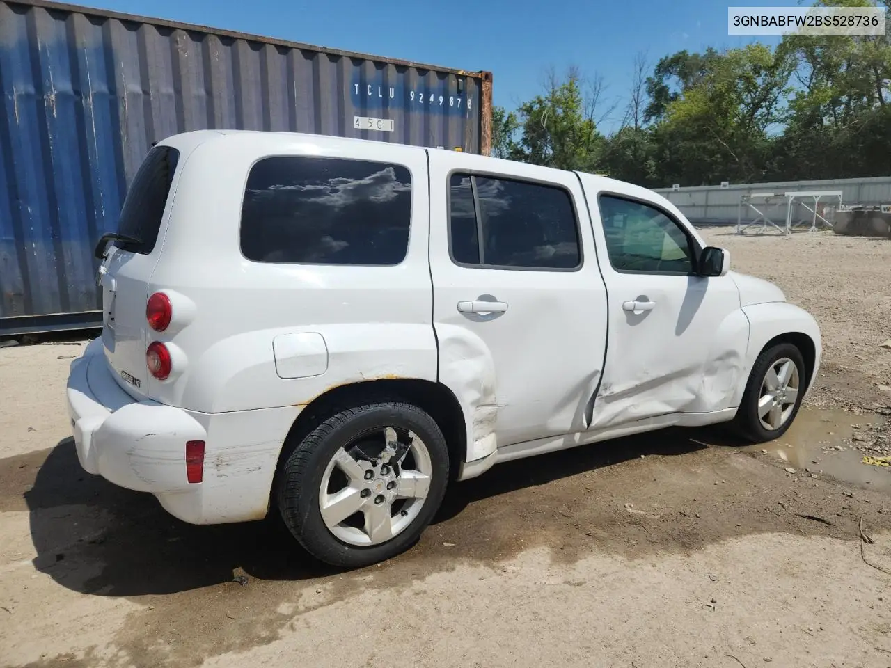2011 Chevrolet Hhr Lt VIN: 3GNBABFW2BS528736 Lot: 63275805