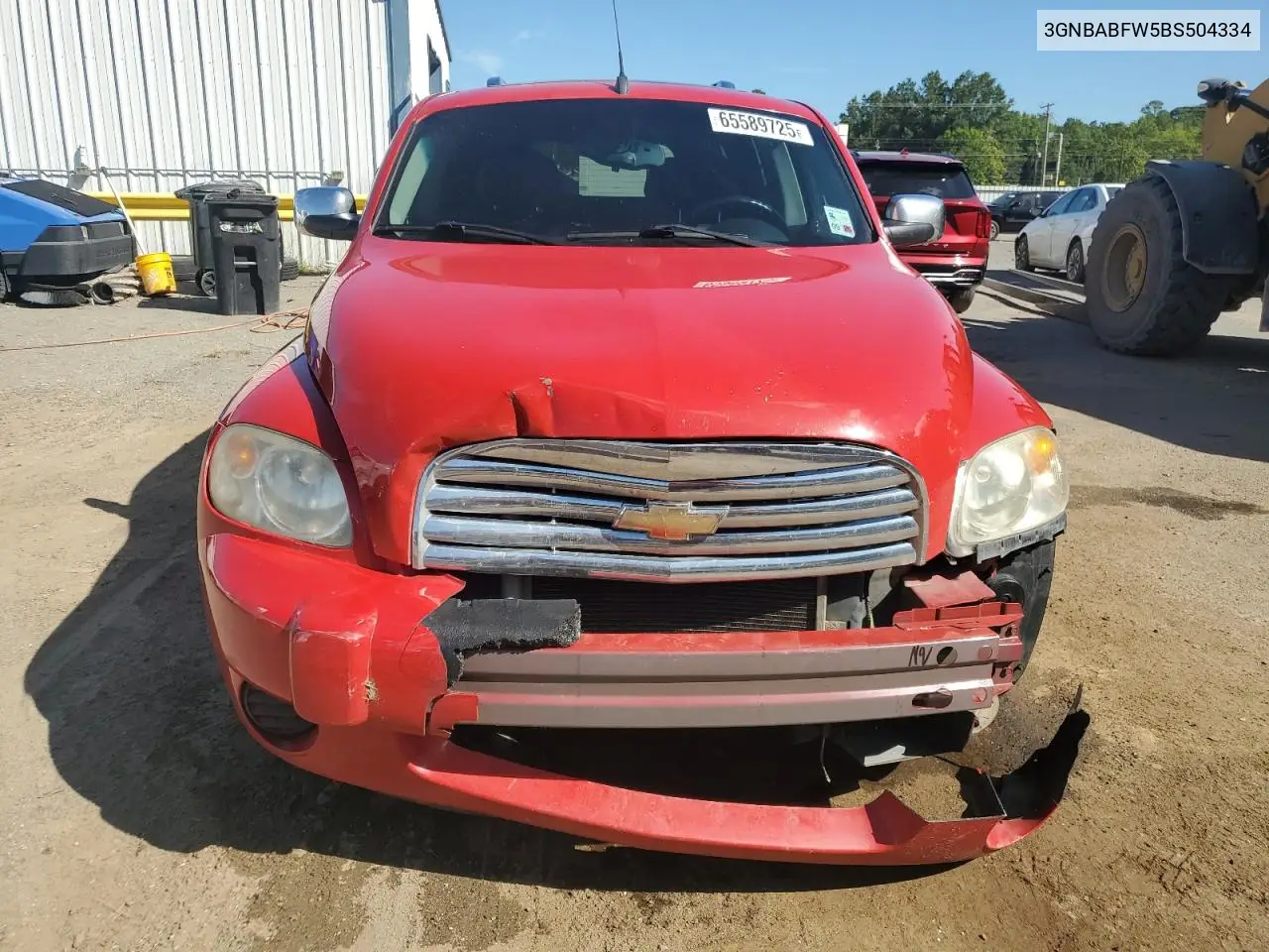 2011 Chevrolet Hhr Lt VIN: 3GNBABFW5BS504334 Lot: 65589725