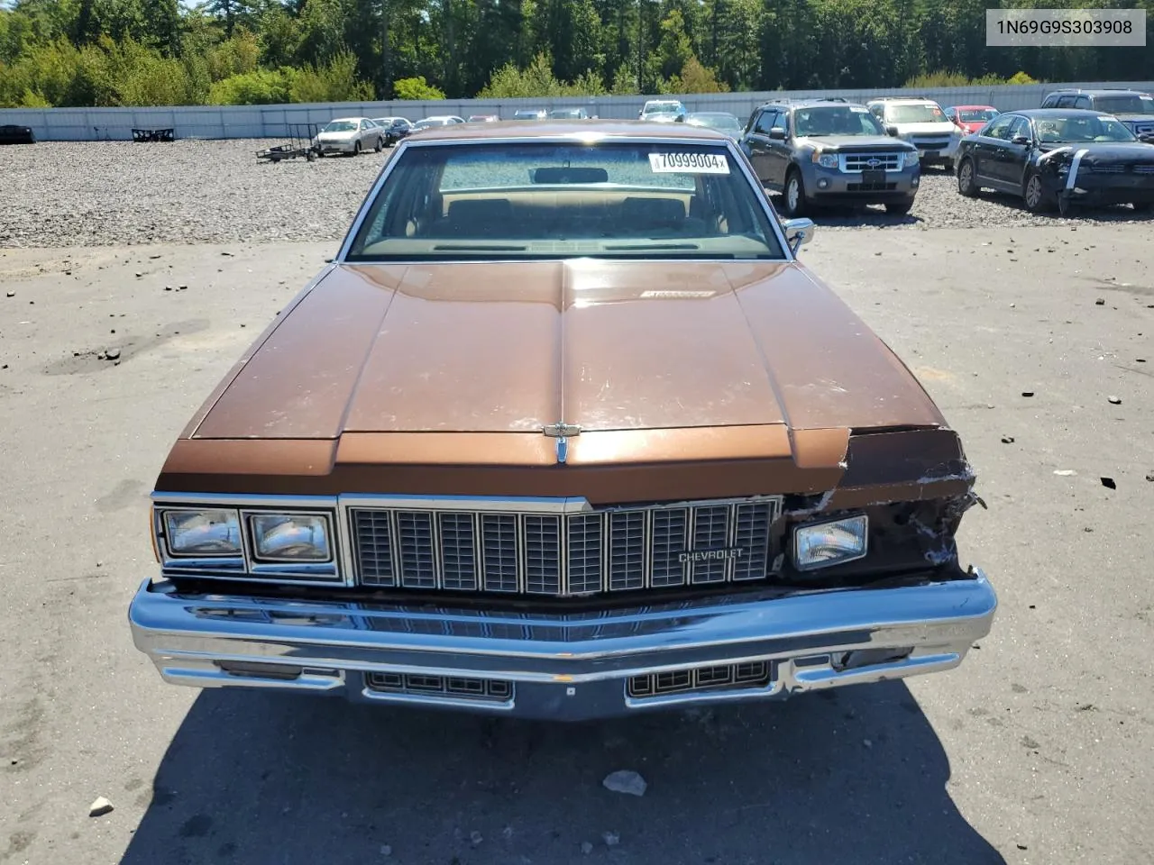 1979 Chevrolet Impala VIN: 1N69G9S303908 Lot: 70999004