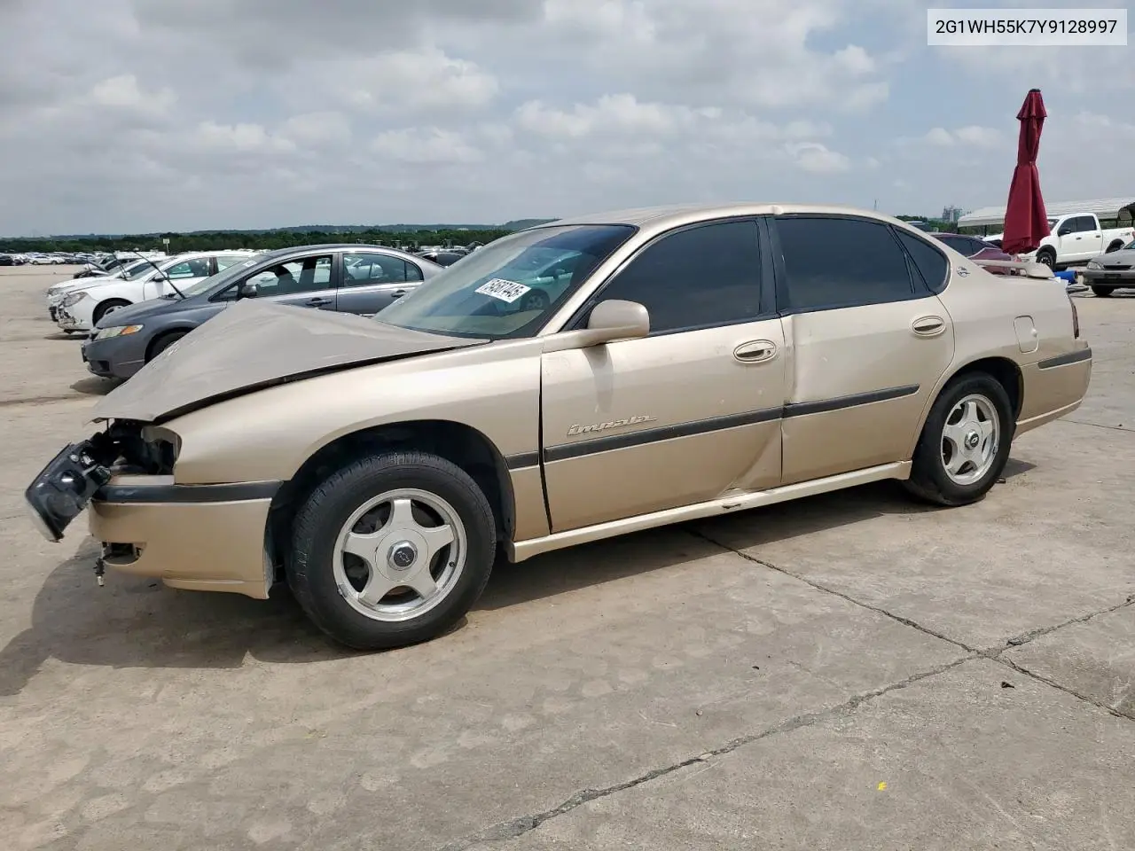 2000 Chevrolet Impala Ls VIN: 2G1WH55K7Y9128997 Lot: 54587445