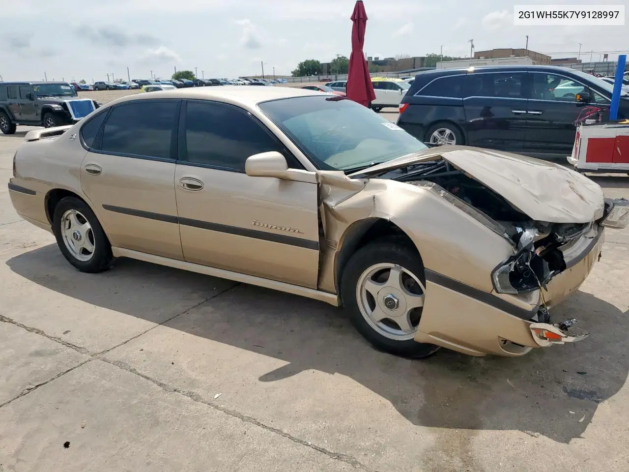 2000 Chevrolet Impala Ls VIN: 2G1WH55K7Y9128997 Lot: 54587445