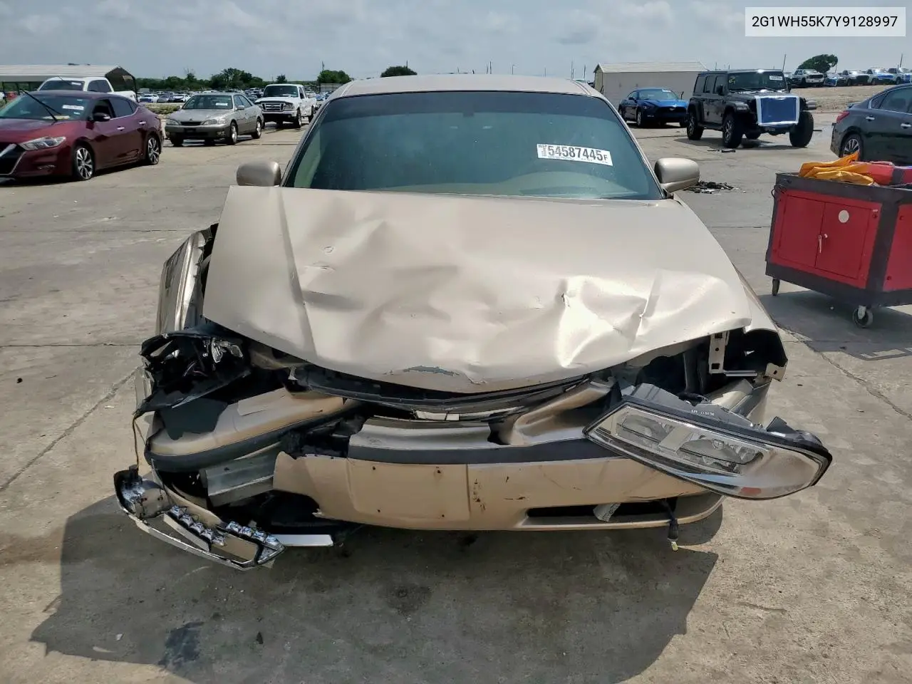 2000 Chevrolet Impala Ls VIN: 2G1WH55K7Y9128997 Lot: 54587445