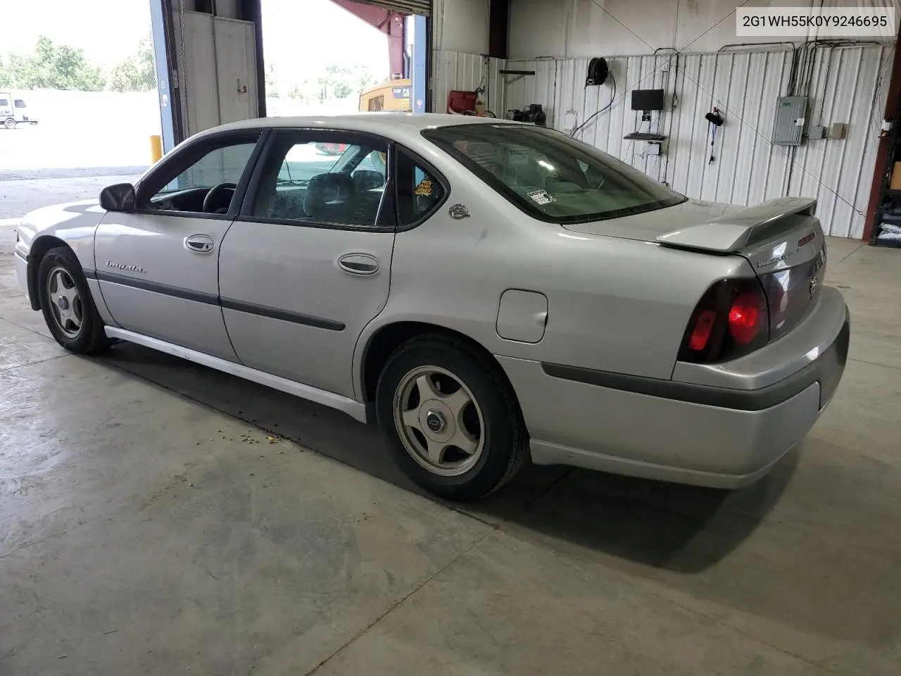 2000 Chevrolet Impala Ls VIN: 2G1WH55K0Y9246695 Lot: 61613055