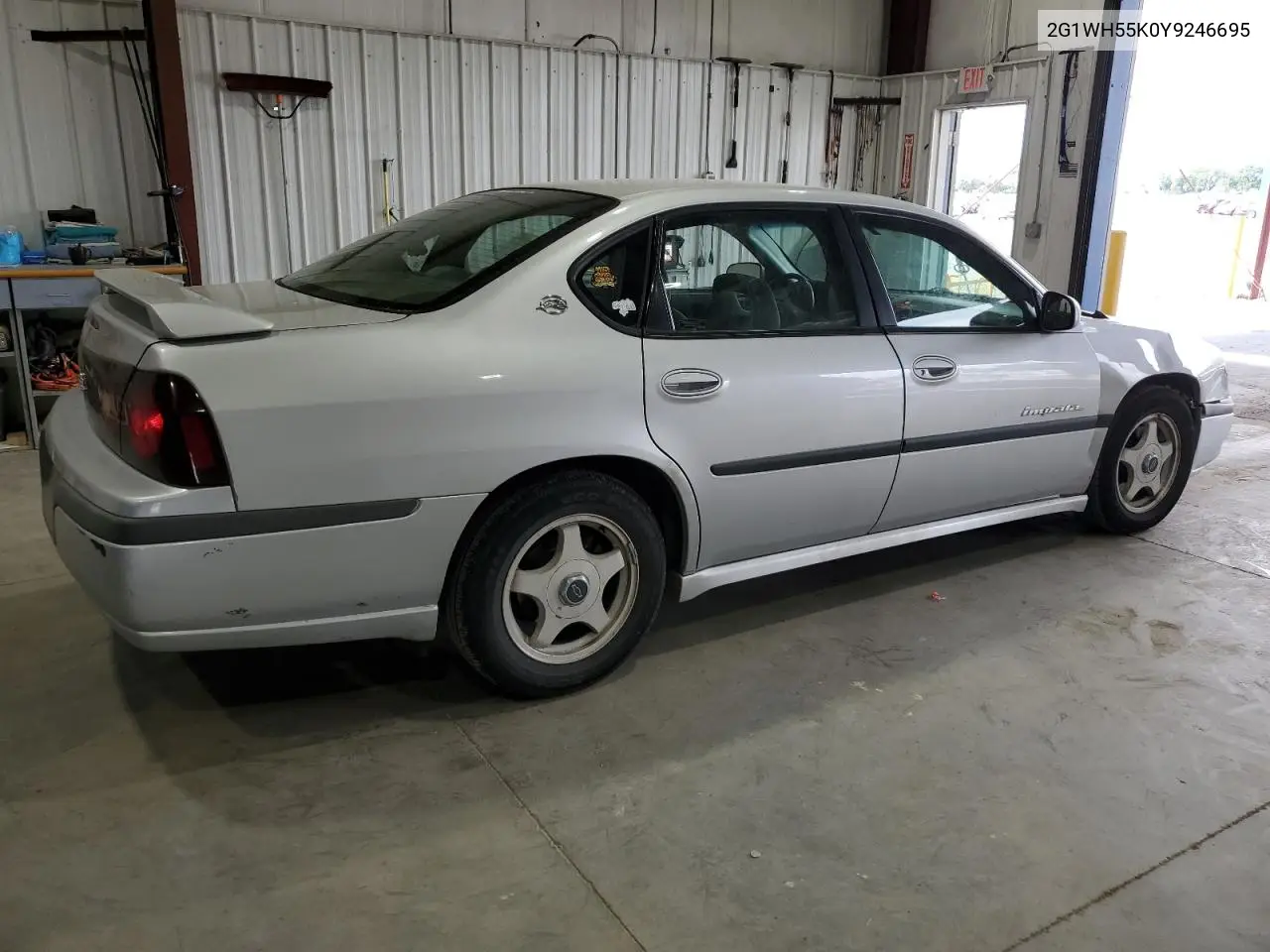 2000 Chevrolet Impala Ls VIN: 2G1WH55K0Y9246695 Lot: 61613055