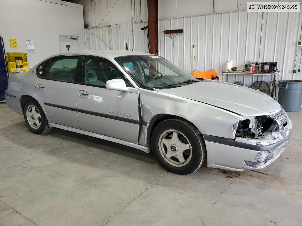 2000 Chevrolet Impala Ls VIN: 2G1WH55K0Y9246695 Lot: 61613055