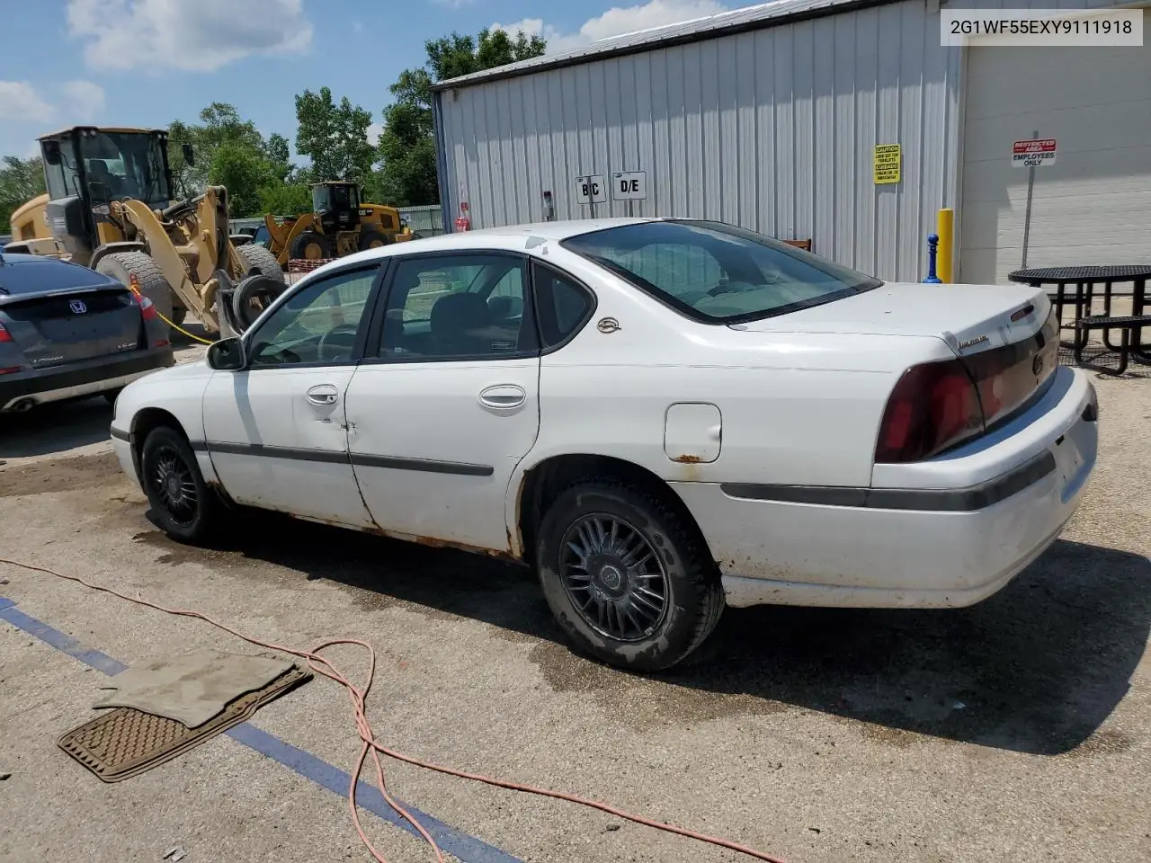 2000 Chevrolet Impala VIN: 2G1WF55EXY9111918 Lot: 62153055