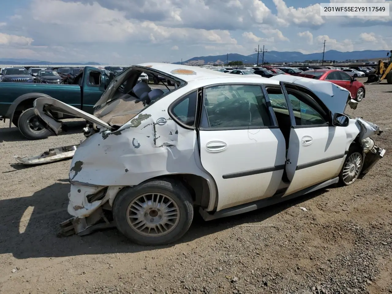 2000 Chevrolet Impala VIN: 2G1WF55E2Y9117549 Lot: 83004354