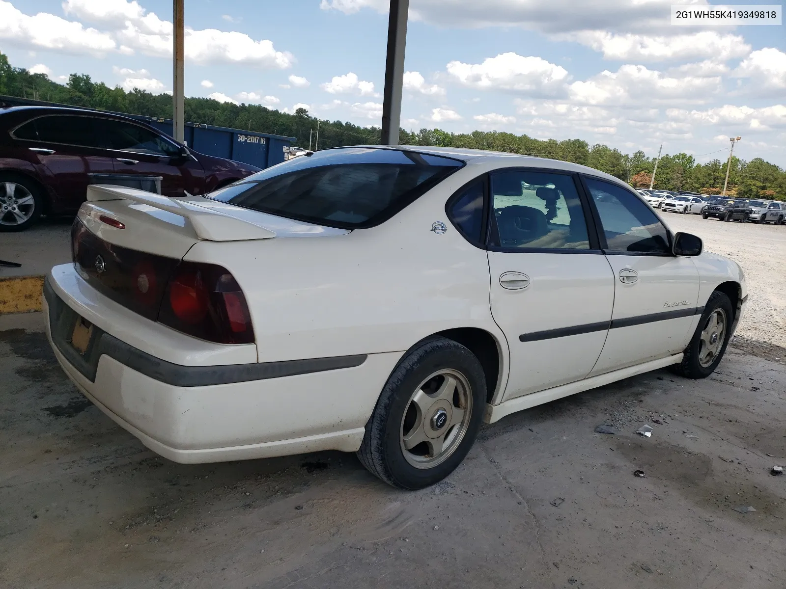 2001 Chevrolet Impala Ls VIN: 2G1WH55K419349818 Lot: 60151614