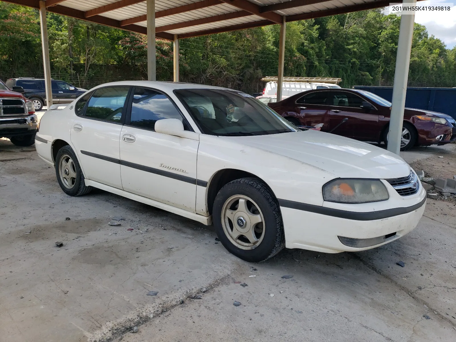 2001 Chevrolet Impala Ls VIN: 2G1WH55K419349818 Lot: 60151614