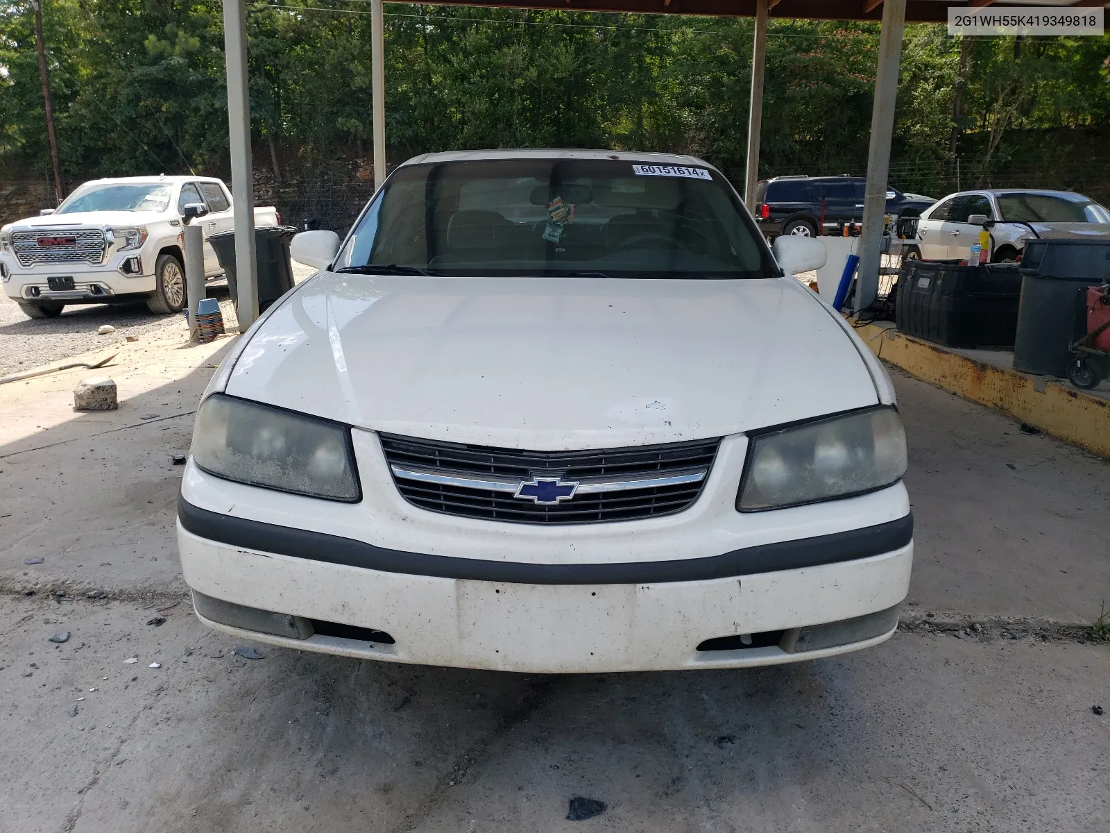 2001 Chevrolet Impala Ls VIN: 2G1WH55K419349818 Lot: 60151614