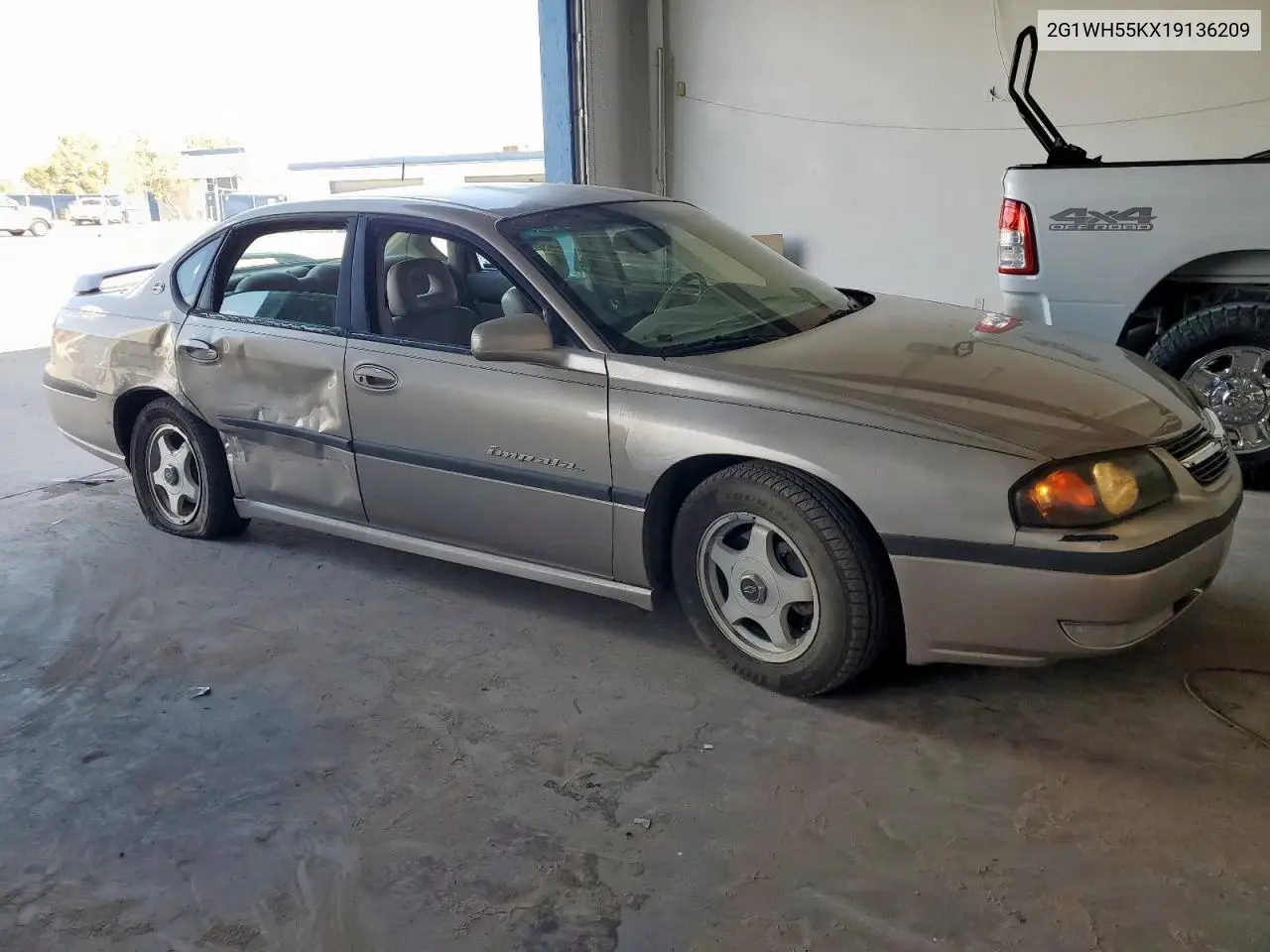 2001 Chevrolet Impala Ls VIN: 2G1WH55KX19136209 Lot: 60755805