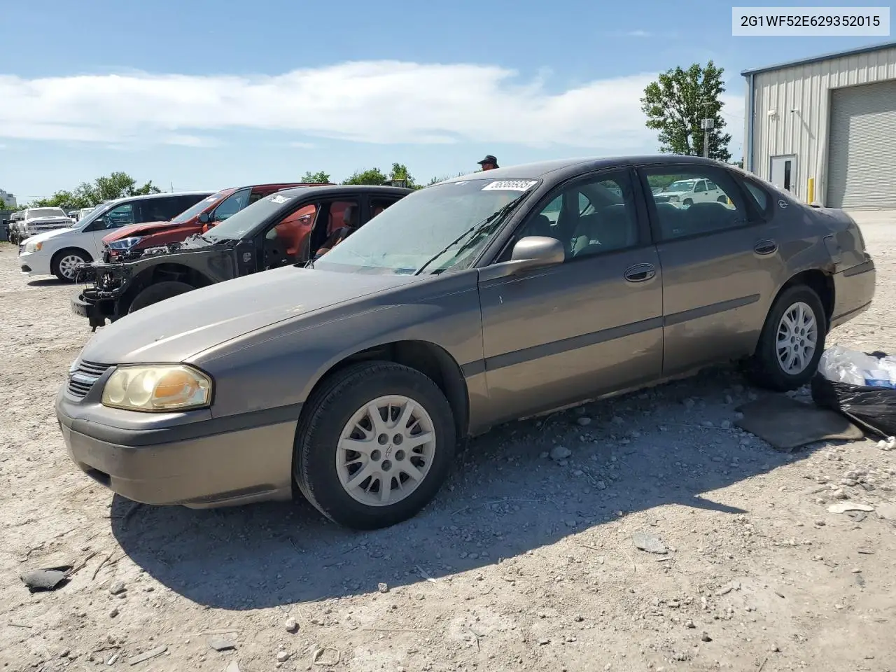 2002 Chevrolet Impala VIN: 2G1WF52E629352015 Lot: 56366935