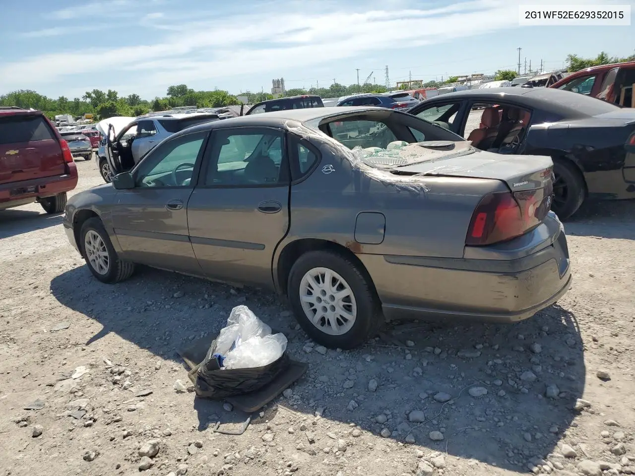 2002 Chevrolet Impala VIN: 2G1WF52E629352015 Lot: 56366935
