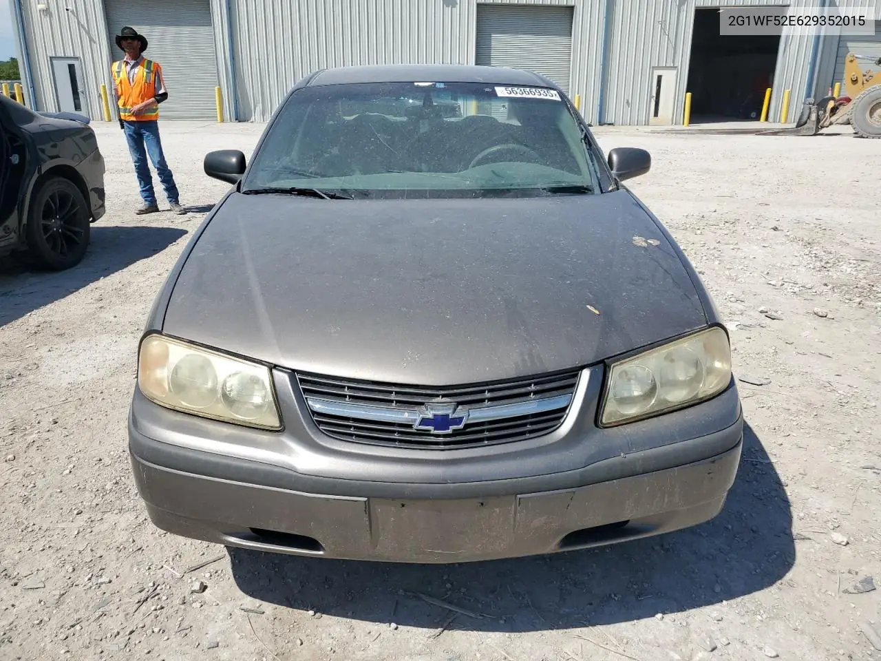 2002 Chevrolet Impala VIN: 2G1WF52E629352015 Lot: 56366935