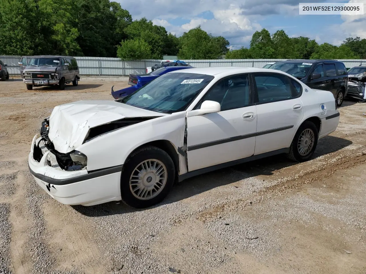2002 Chevrolet Impala VIN: 2G1WF52E129300095 Lot: 56512045