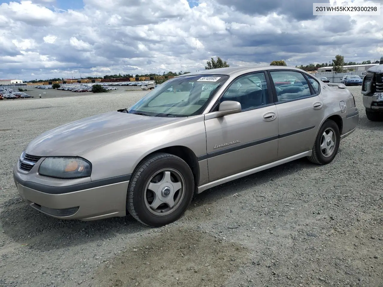 2002 Chevrolet Impala Ls VIN: 2G1WH55KX29300298 Lot: 56748995