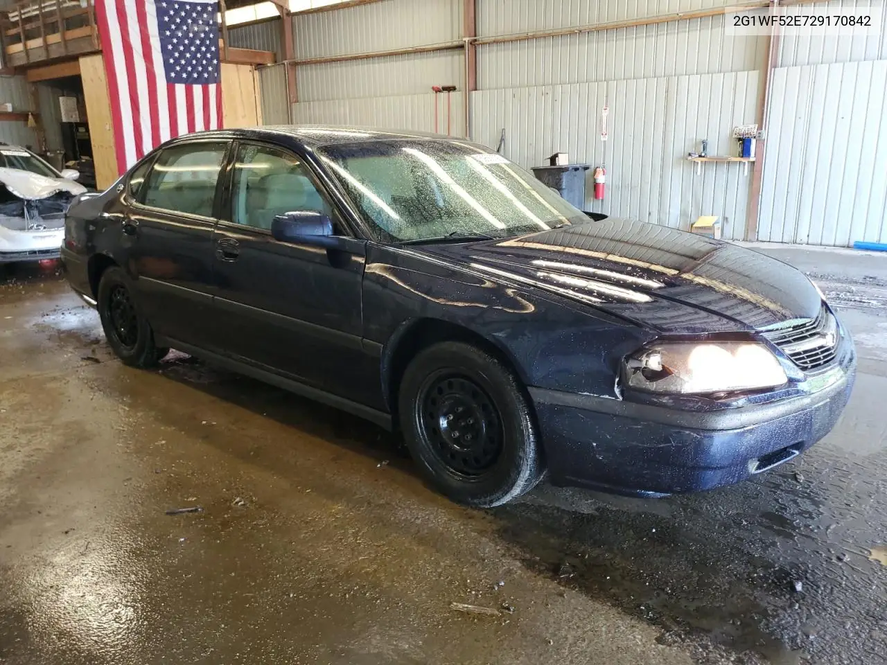 2002 Chevrolet Impala VIN: 2G1WF52E729170842 Lot: 59688795
