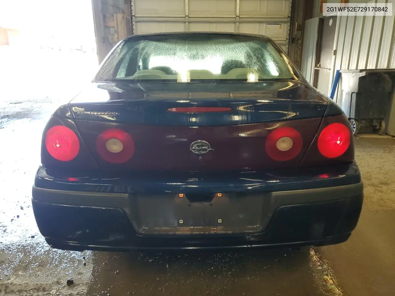 2002 Chevrolet Impala VIN: 2G1WF52E729170842 Lot: 59688795