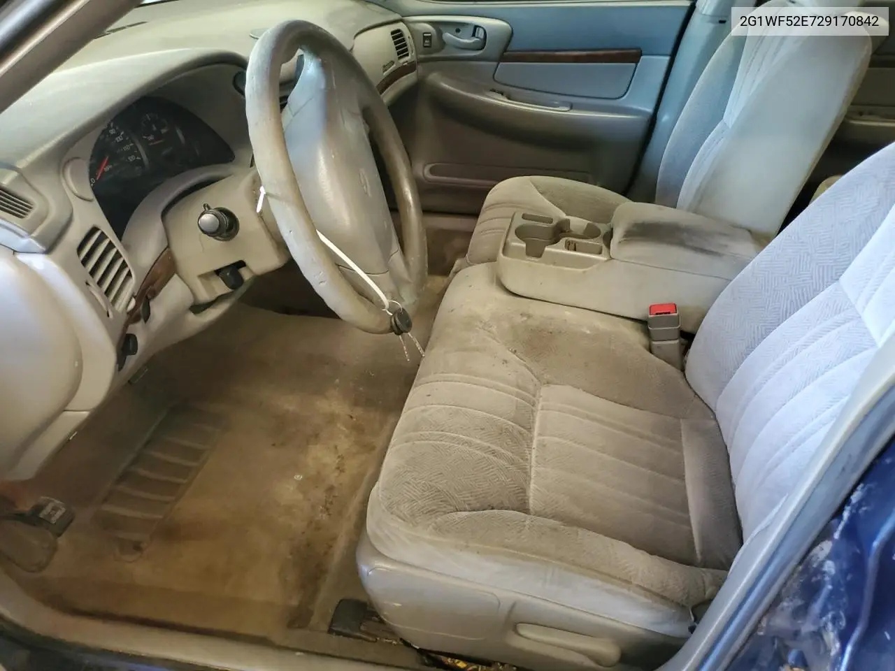 2002 Chevrolet Impala VIN: 2G1WF52E729170842 Lot: 59688795