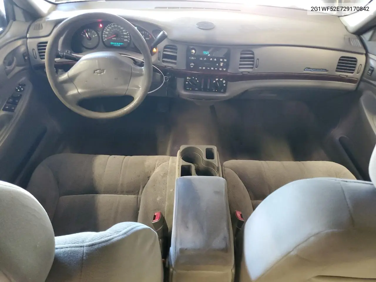 2002 Chevrolet Impala VIN: 2G1WF52E729170842 Lot: 59688795