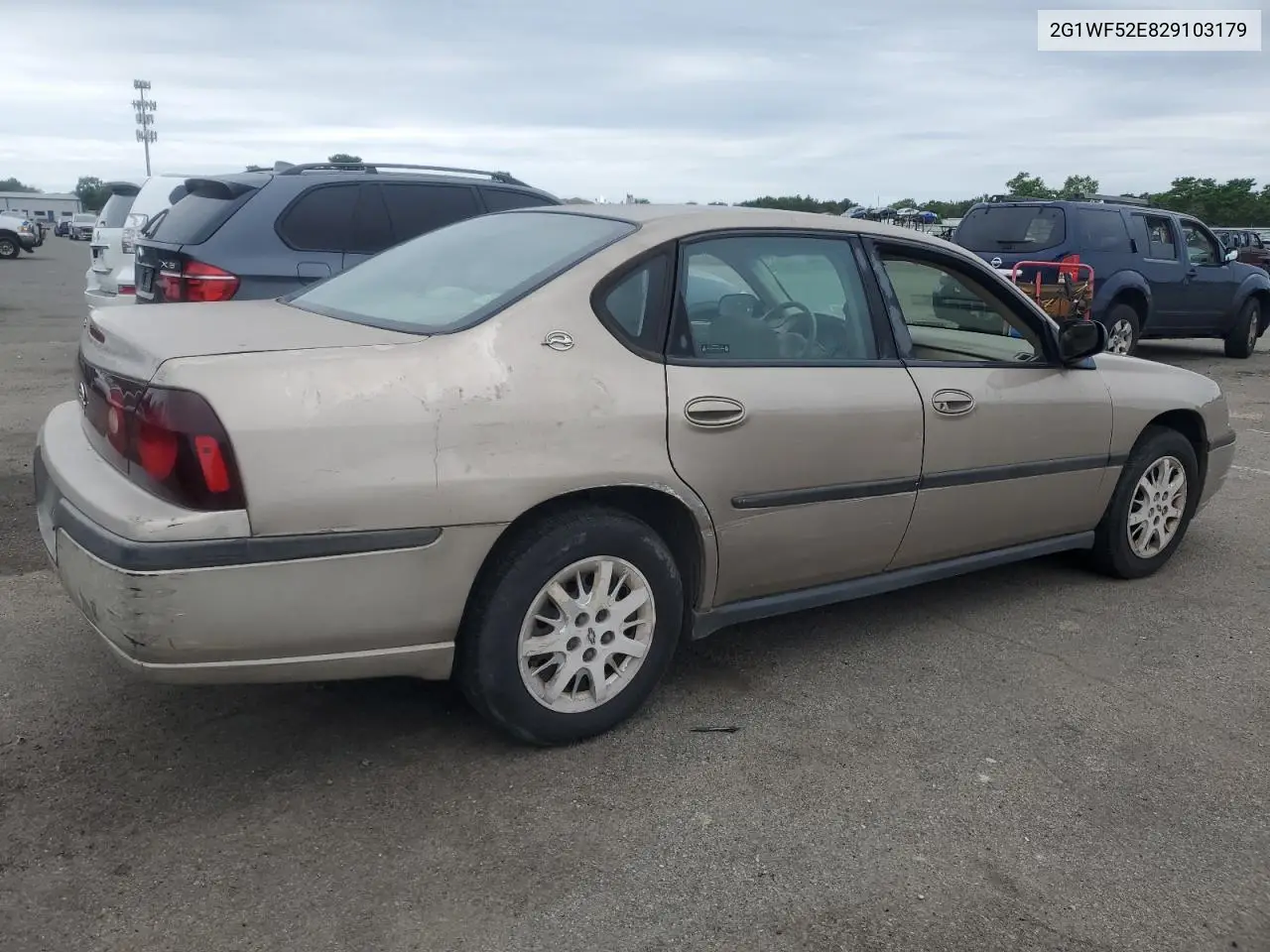 2002 Chevrolet Impala VIN: 2G1WF52E829103179 Lot: 62672885