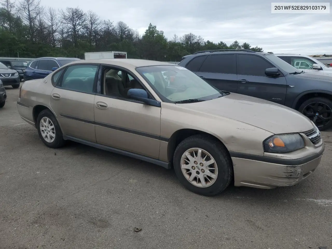 2002 Chevrolet Impala VIN: 2G1WF52E829103179 Lot: 62672885