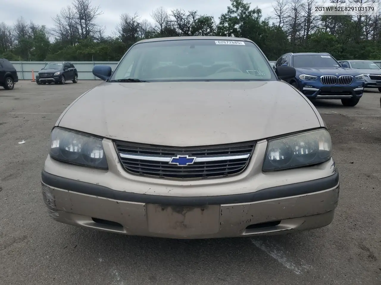2002 Chevrolet Impala VIN: 2G1WF52E829103179 Lot: 62672885