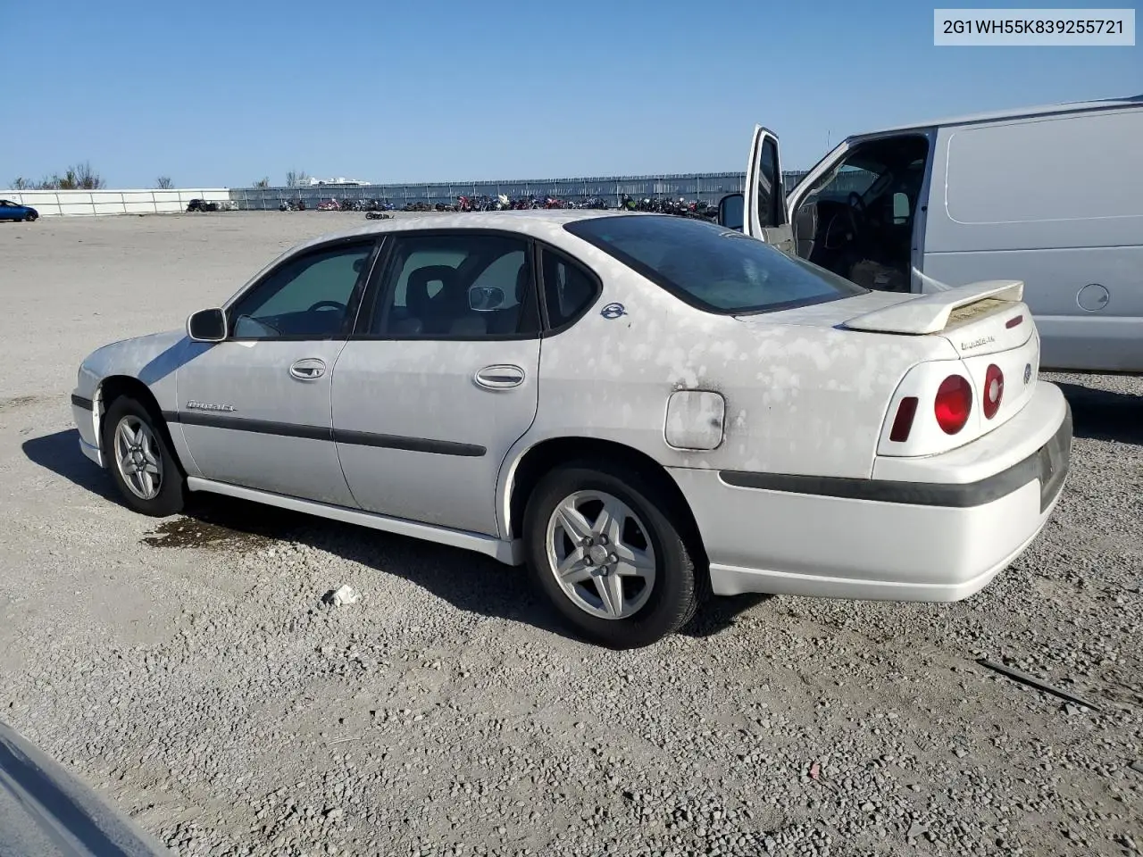 2003 Chevrolet Impala Ls VIN: 2G1WH55K839255721 Lot: 52604285
