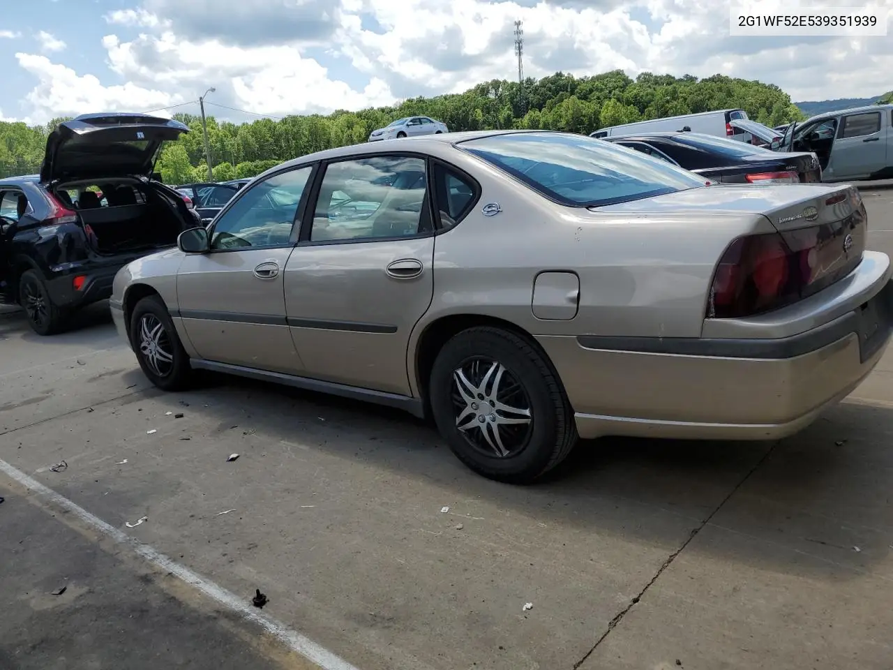 2003 Chevrolet Impala VIN: 2G1WF52E539351939 Lot: 55806915