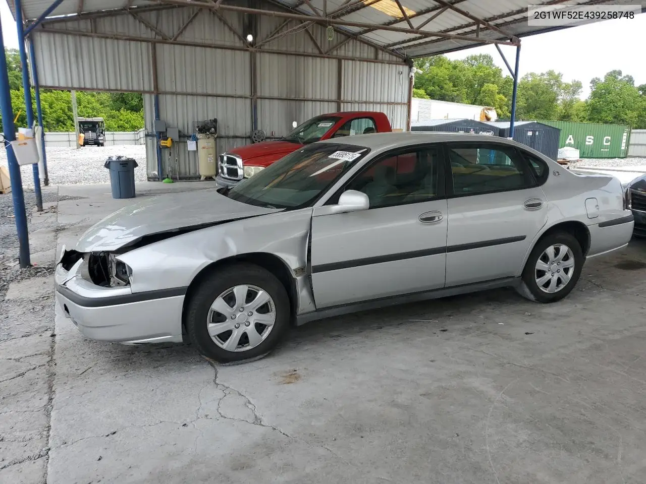 2003 Chevrolet Impala VIN: 2G1WF52E439258748 Lot: 55895175