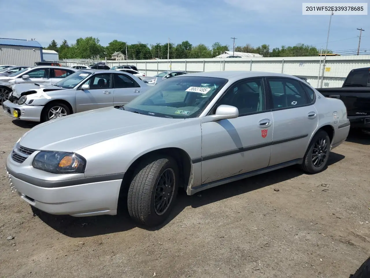 2003 Chevrolet Impala VIN: 2G1WF52E339378685 Lot: 56637495