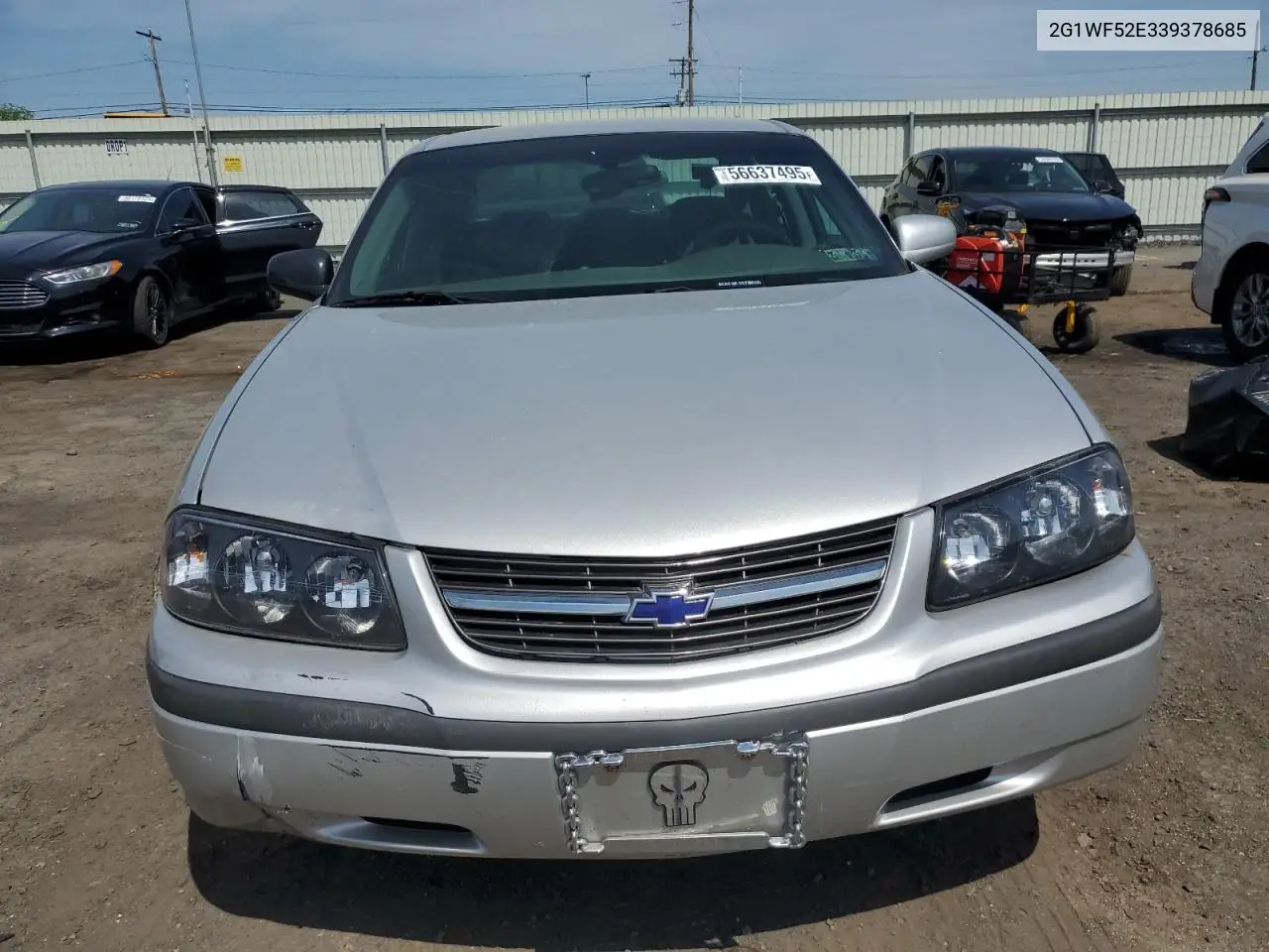 2003 Chevrolet Impala VIN: 2G1WF52E339378685 Lot: 56637495