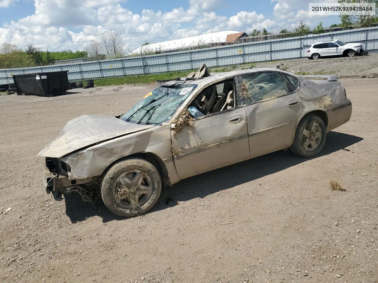 2003 Chevrolet Impala Ls VIN: 2G1WH52K939438484 Lot: 56668455