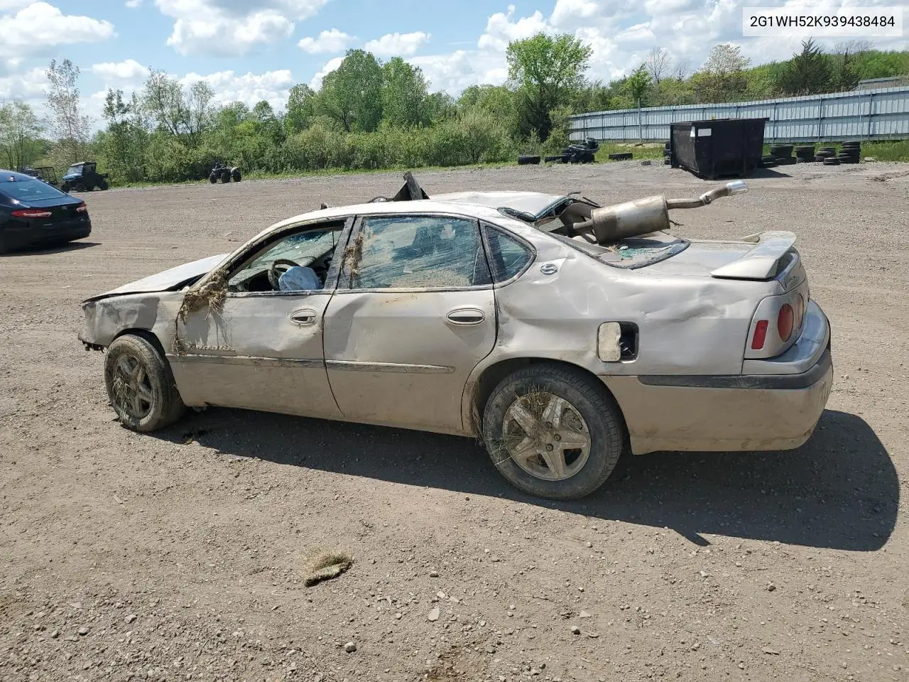 2003 Chevrolet Impala Ls VIN: 2G1WH52K939438484 Lot: 56668455