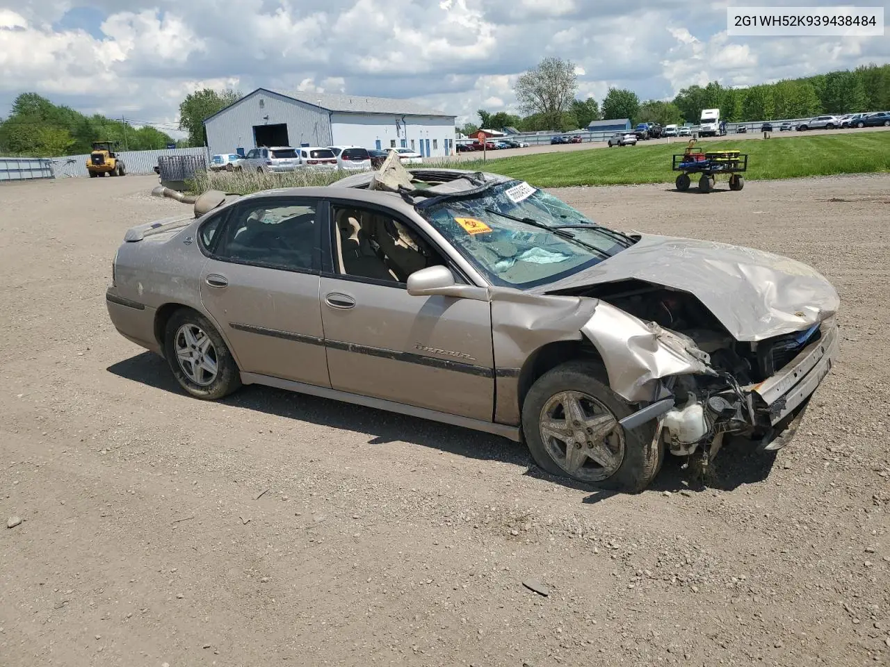 2003 Chevrolet Impala Ls VIN: 2G1WH52K939438484 Lot: 56668455