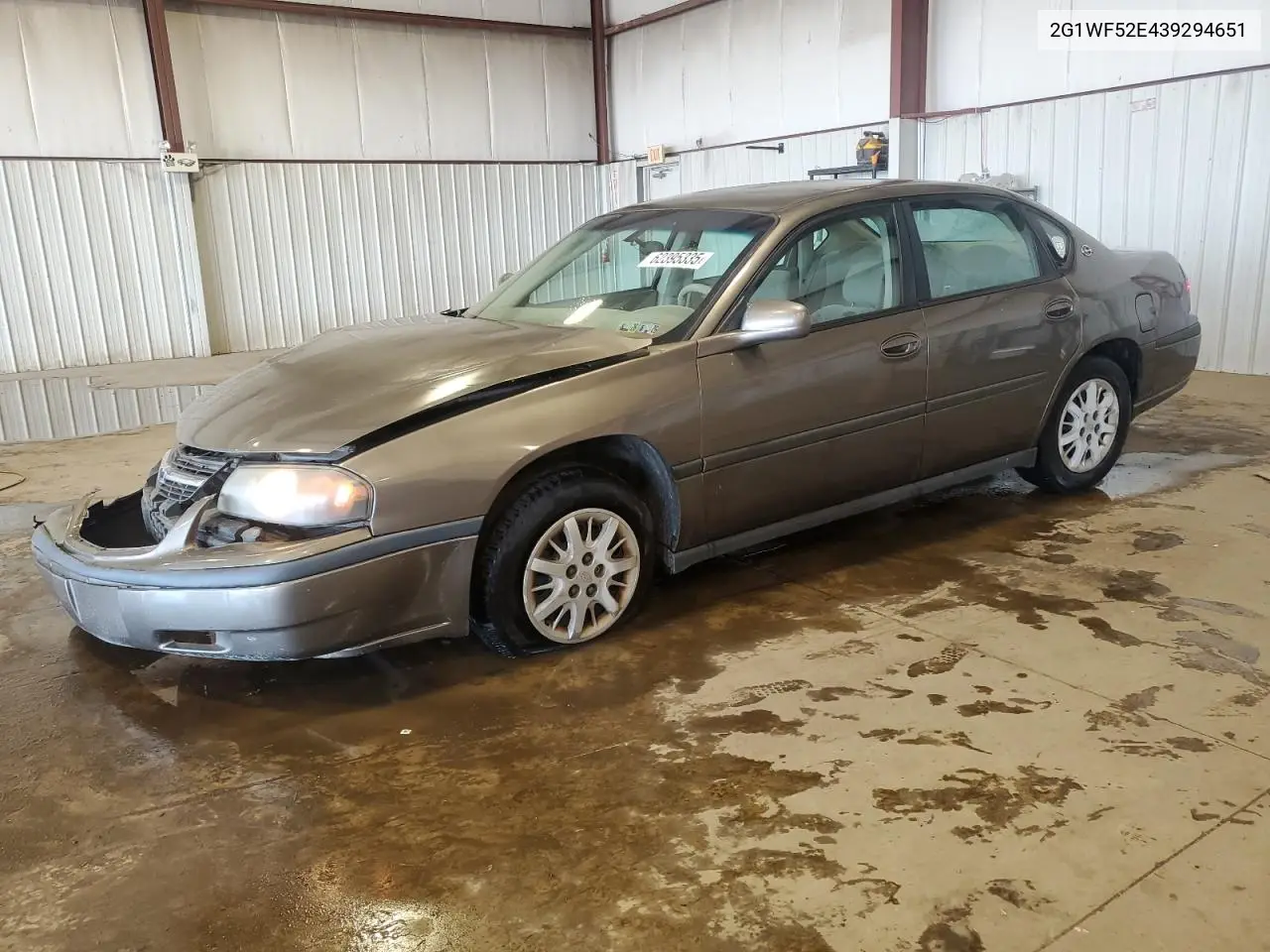 2003 Chevrolet Impala VIN: 2G1WF52E439294651 Lot: 62395335