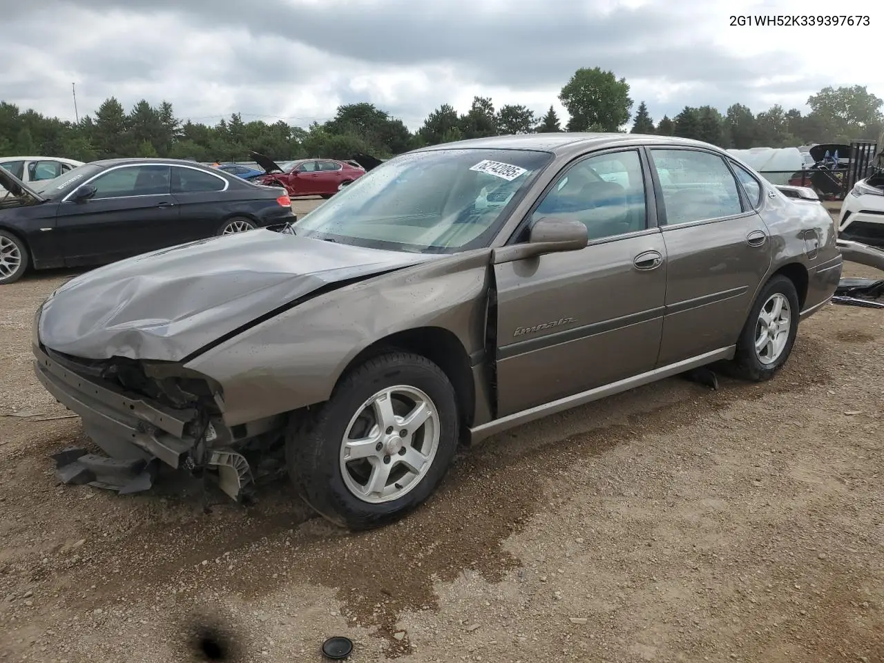 2003 Chevrolet Impala Ls VIN: 2G1WH52K339397673 Lot: 62742095