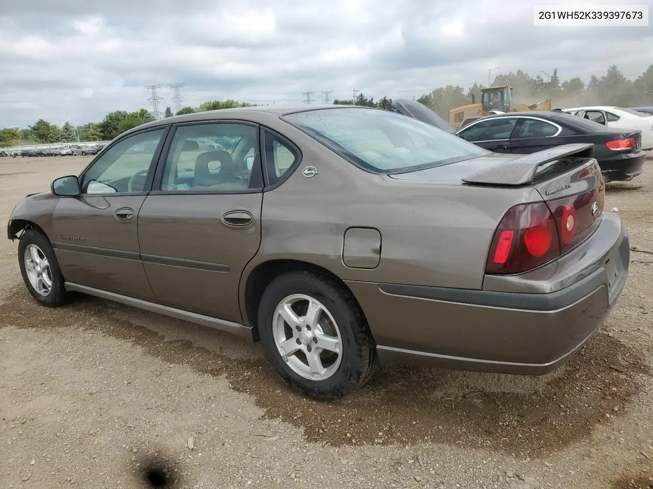 2003 Chevrolet Impala Ls VIN: 2G1WH52K339397673 Lot: 62742095